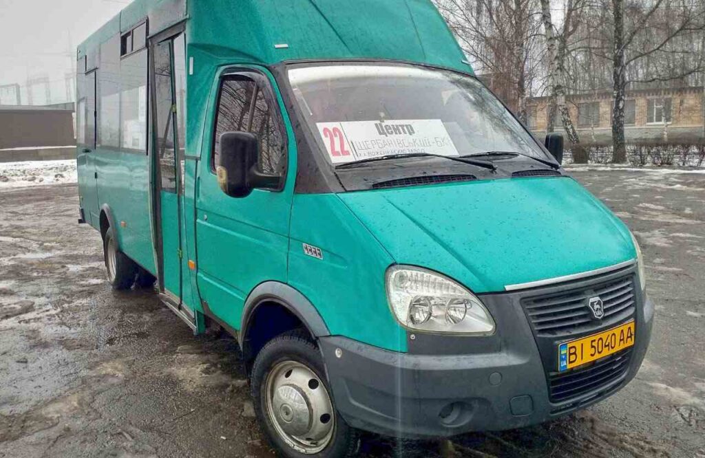 Маршрутка 22 Полтава