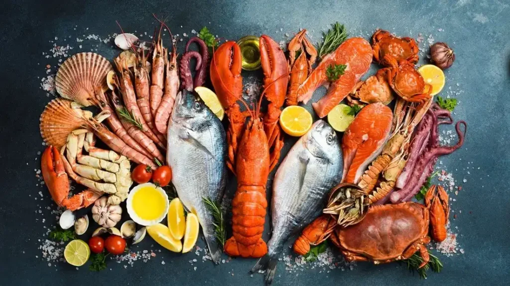 заморожені морепродукти