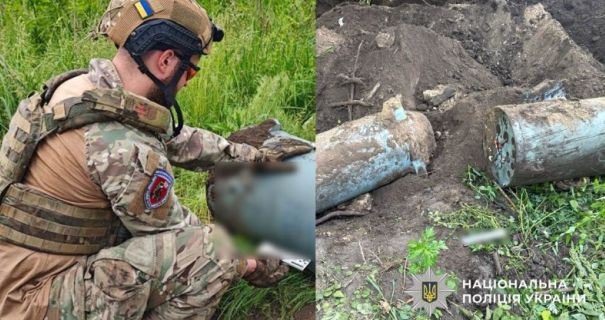 На Полтавщині виявлено нерозірвану бойову частину російської ракети