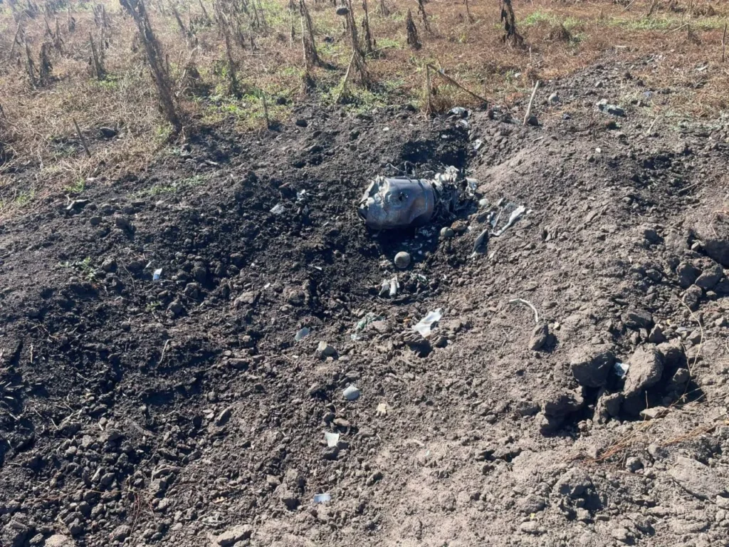 Полтавщина: Сліди російської агресії – знайдено уламки боєприпасів.