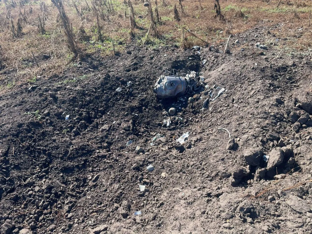 Полтавщина: Сліди російської агресії – знайдено уламки боєприпасів.