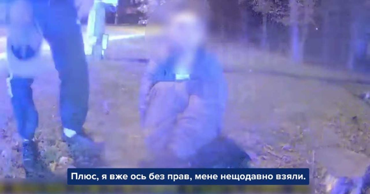 Полтавець без прав, під кайфом, отримав 7 протоколів.