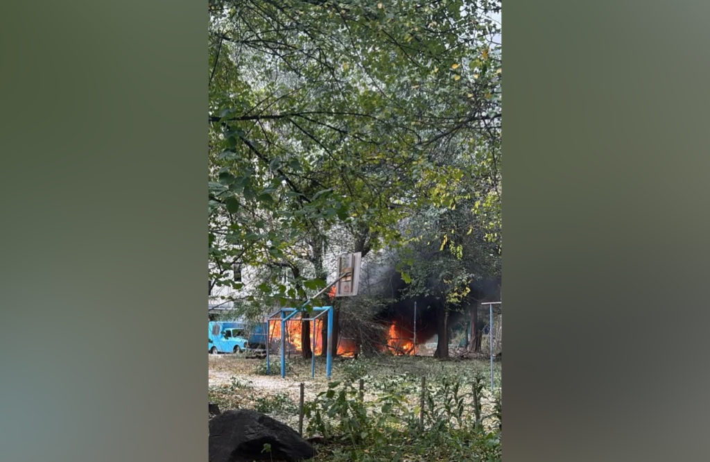 Полтавщина: ворожий дрон руйнує оселю.